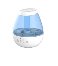 Tekjoy Cool Mist Humidifiers, Premium Ultrasonic Air Humidifier for Large Bedroom and Baby, Whisper Quiet, Auto Shut-Off, Touch Panel, 360° Nozzle, Timer, 2.2L Lasts Up to 24 Hrs