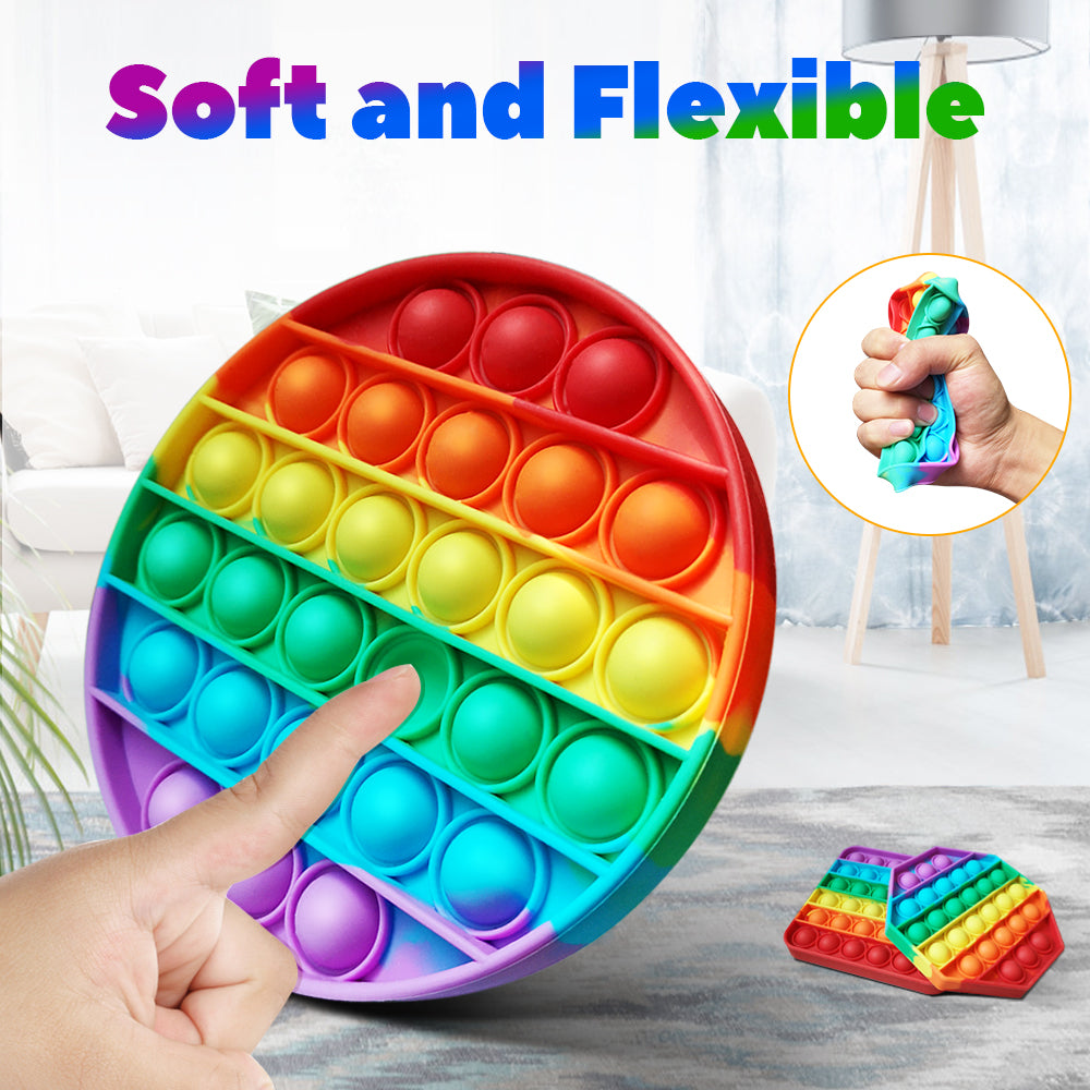 Pop It Push Bubble Fidget Toys Adult Stress Relief Toy Antistress PopIt  Soft Squishy Anti-Stress Gift Anti Stress Box – köpa till låga priser på  Joom